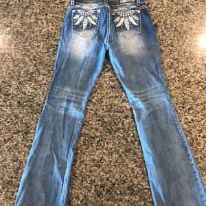 Distressed Grace in LA jeans